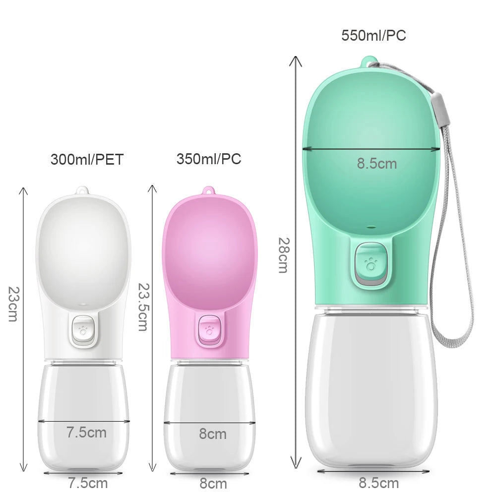 Botella portátil para perros – Hidratación en cada aventura!